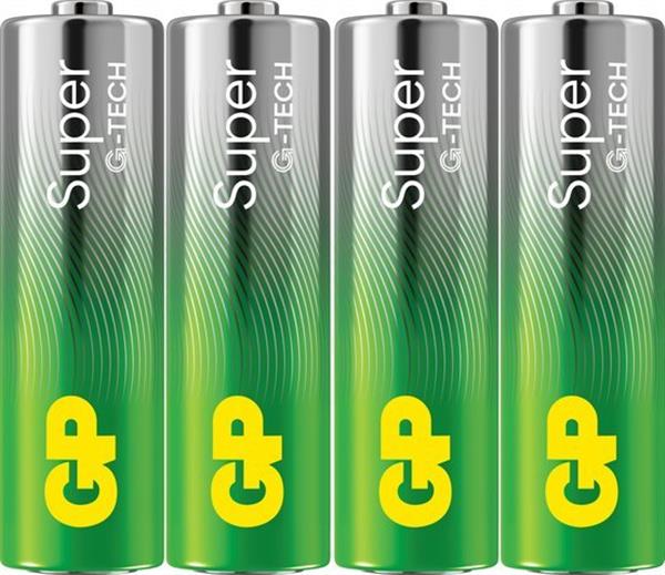 Grote foto gp super alkaline aaa batterijen x4 doe het zelf en verbouw lasapparaten