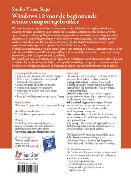 Grote foto windows 10 voor de beginnende senior computergebruiker boeken informatica computer