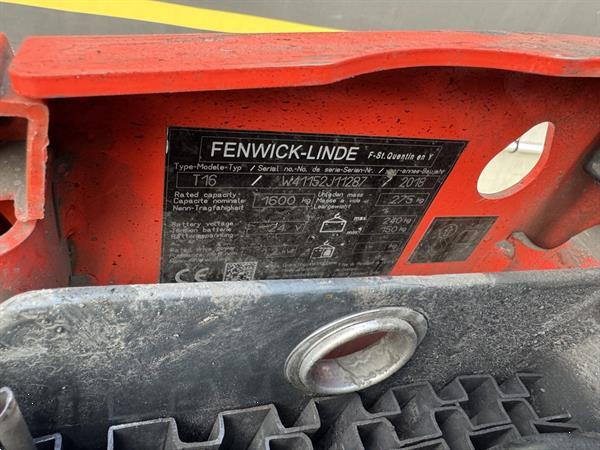 Grote foto vs 22326 elektrische palletwagen linde t16 bj2018 weinig uren doe het zelf en verbouw hefwerktuigen