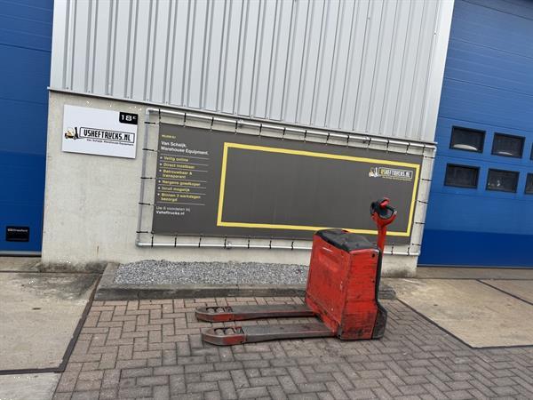 Grote foto vs 22326 elektrische palletwagen linde t16 bj2018 weinig uren doe het zelf en verbouw hefwerktuigen