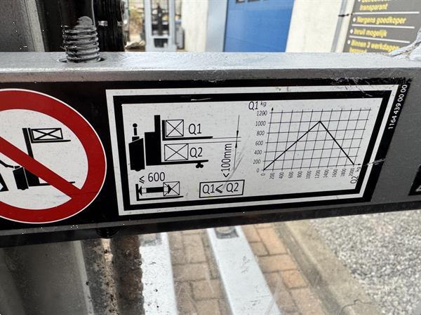 Grote foto vs 22364 elektrische duo stapelaar still bj2021 1.574mm initiele lift doe het zelf en verbouw hefwerktuigen