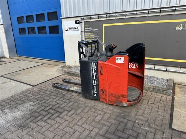 Grote foto vs 22335 elektrische meerijd palletwagen linde t 20 sp bj2012 doe het zelf en verbouw hefwerktuigen