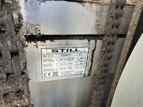 Grote foto vs 22361 elektrische triplex stapelaar still 5.016mm initiele lift doe het zelf en verbouw hefwerktuigen