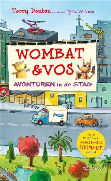 Grote foto avonturen in de stad wombat vos boeken jeugd 13 jaar en ouder