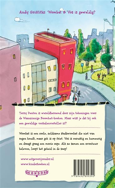 Grote foto avonturen in de stad wombat vos boeken jeugd 13 jaar en ouder