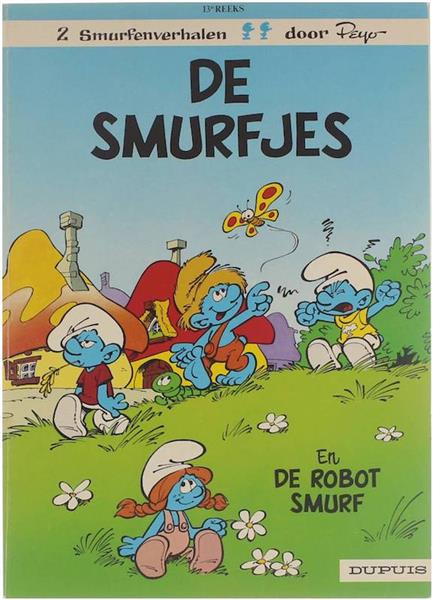 Grote foto de smurfjes de smurfen 13 boeken stripboeken