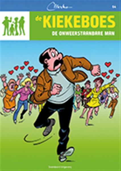 Grote foto de onweerstaanbare man de kiekeboes 064 boeken stripboeken