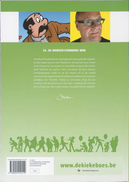 Grote foto de onweerstaanbare man de kiekeboes 064 boeken stripboeken