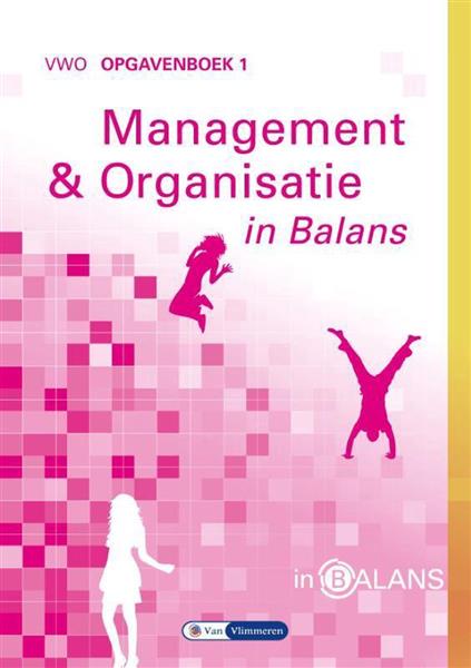 Grote foto management en organisatie in balans opgavenboek 1 vwo boeken overige boeken