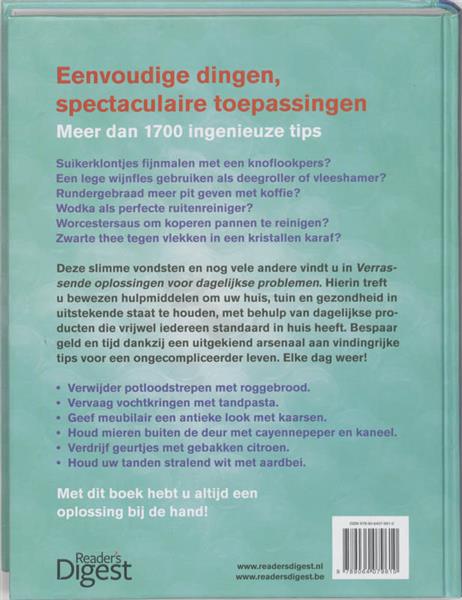 Grote foto verrassende oplossingen voor dagelijkse problemen boeken hobby en vrije tijd