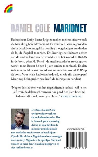 Grote foto marionet boeken thrillers