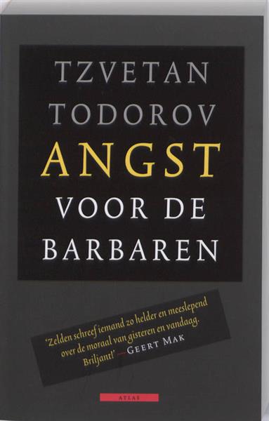 Grote foto angst voor de barbaren boeken literatuur