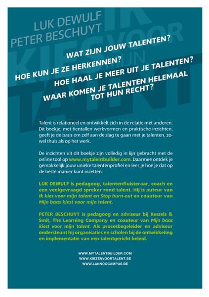 Grote foto ik kies voor mijn talent toolbox boeken overige boeken