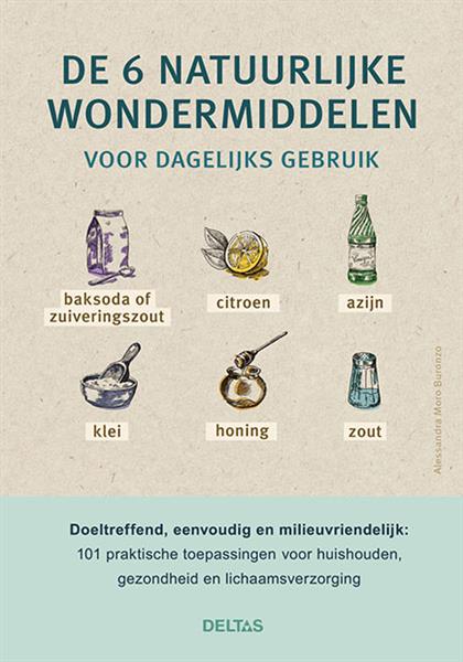 Grote foto de 6 natuurlijke wondermiddelen voor dagelijks gebruik boeken hobby en vrije tijd