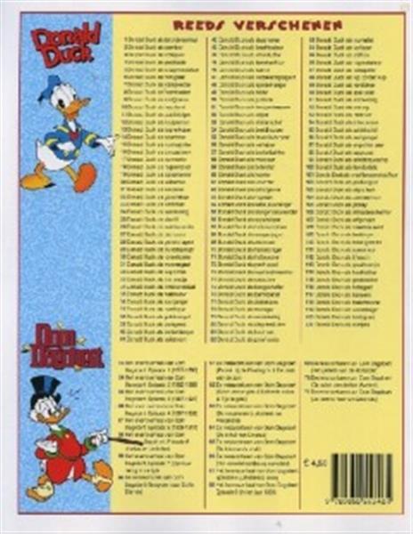Grote foto donald duck als oliesjeik donald duck 121 boeken stripboeken