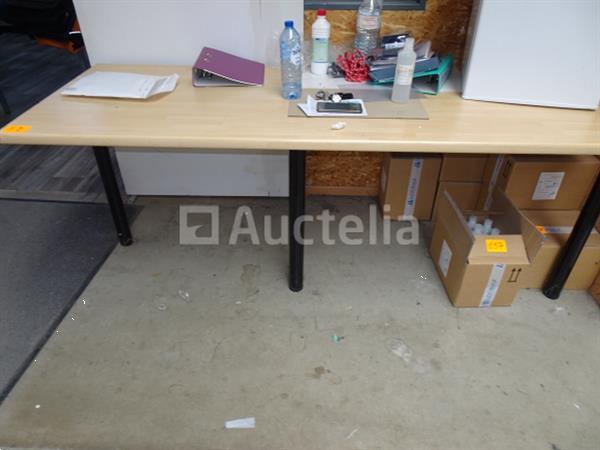 Grote foto tafel en bureauset 5 stuks met 2 stoelen op wielen en een verrijdbaar meubel met 3 lades doe het zelf en verbouw hefwerktuigen