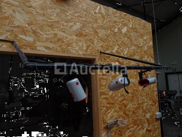 Grote foto set van 6 enventor y011r lasers met 2 houders doe het zelf en verbouw hefwerktuigen