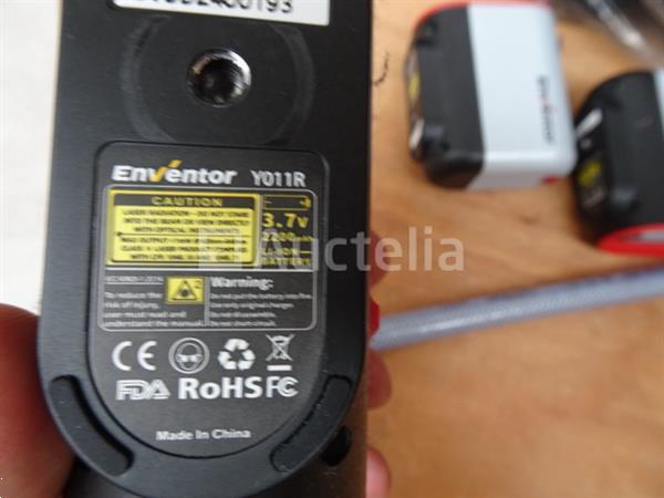 Grote foto set van 6 enventor y011r lasers met 2 houders doe het zelf en verbouw hefwerktuigen