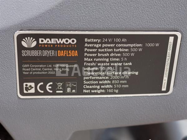Grote foto daewoo dafl50a schrobmachine doe het zelf en verbouw hefwerktuigen