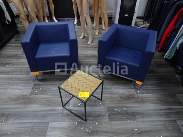 Grote foto 2 fauteuils en een kleine lamm tafel doe het zelf en verbouw hefwerktuigen