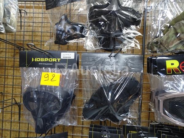 Grote foto set van diverse airsoft accessoires doe het zelf en verbouw hefwerktuigen