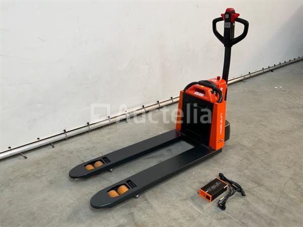 Grote foto palletwagen elektrische noblelift atom pte15q doe het zelf en verbouw hefwerktuigen