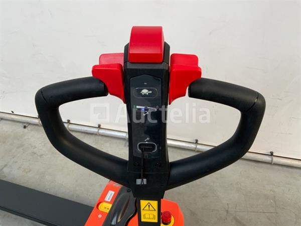 Grote foto palletwagen elektrische noblelift atom pte15q doe het zelf en verbouw hefwerktuigen
