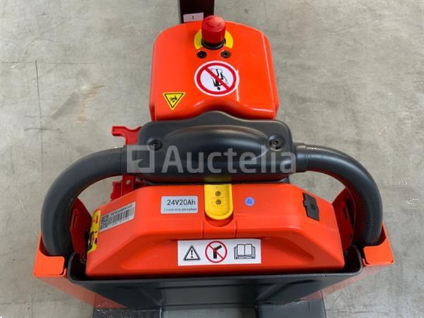 Grote foto palletwagen elektrische noblelift atom pte15q doe het zelf en verbouw hefwerktuigen