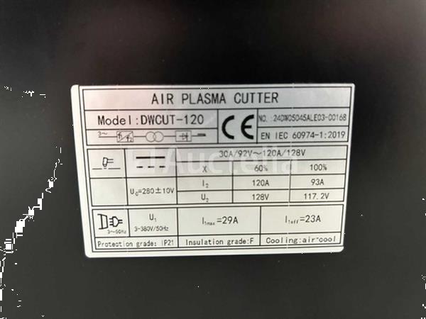 Grote foto plasmasnijmachine daewoo dwcut120 doe het zelf en verbouw hefwerktuigen