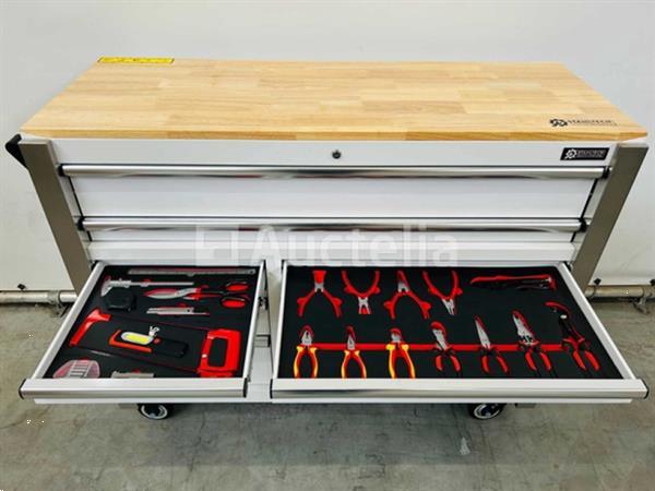 Grote foto stahltech 387 delig gereedschapswagen doe het zelf en verbouw hefwerktuigen