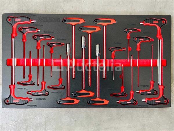 Grote foto stahltech 387 delig gereedschapswagen doe het zelf en verbouw hefwerktuigen