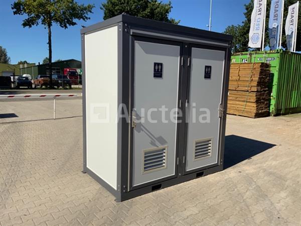 Grote foto rte dubbele toilet unit 2025 doe het zelf en verbouw hefwerktuigen