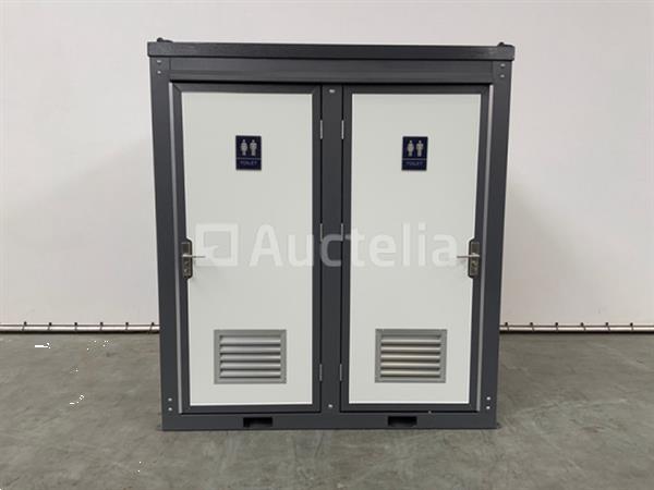 Grote foto rte dubbele toilet unit 2025 doe het zelf en verbouw hefwerktuigen
