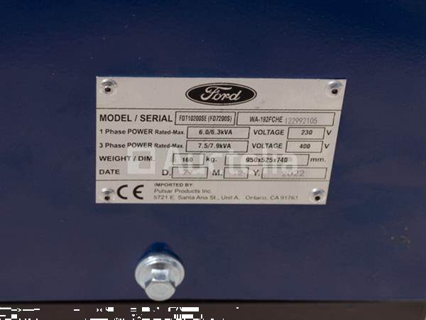 Grote foto ford fdt10200se 3phase diesel generator doe het zelf en verbouw hefwerktuigen