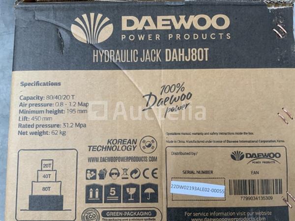 Grote foto daewoo 80t. dahj garage krik doe het zelf en verbouw hefwerktuigen