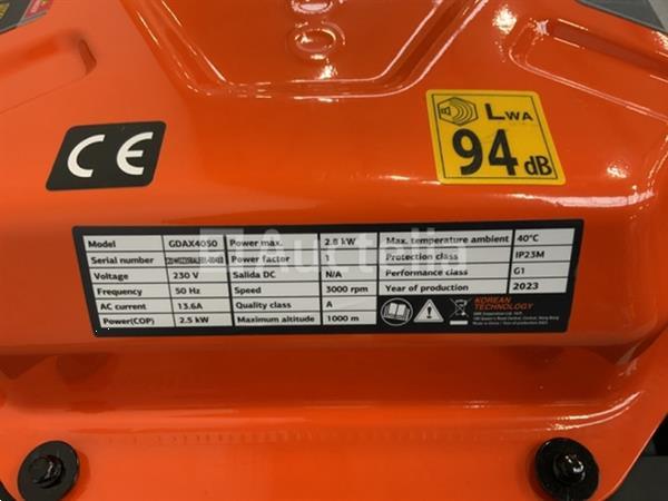Grote foto daewoo gdax4050 benzine generator doe het zelf en verbouw hefwerktuigen