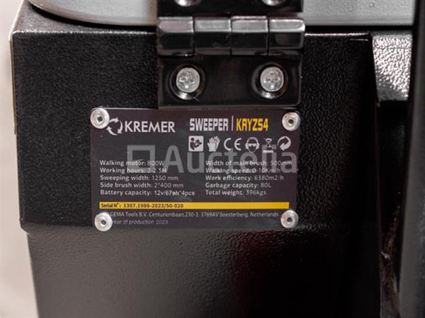 Grote foto zit veegmachine kremer kryzs4 doe het zelf en verbouw hefwerktuigen