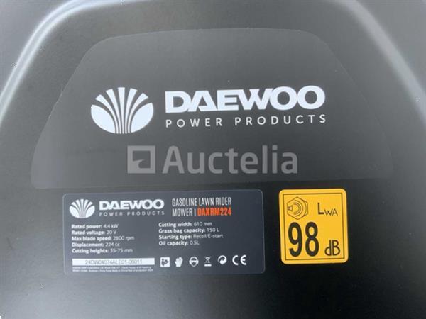 Grote foto daewoo daxrm224 zitmaaier doe het zelf en verbouw hefwerktuigen