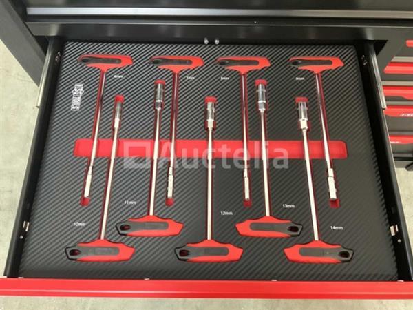 Grote foto gereedschapswagen sg tools 311 delig doe het zelf en verbouw hefwerktuigen