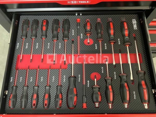 Grote foto gereedschapswagen sg tools 311 delig doe het zelf en verbouw hefwerktuigen