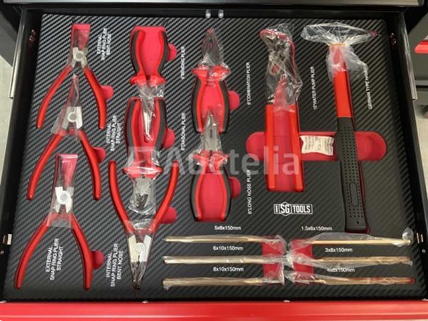 Grote foto gereedschapswagen sg tools 311 delig doe het zelf en verbouw hefwerktuigen