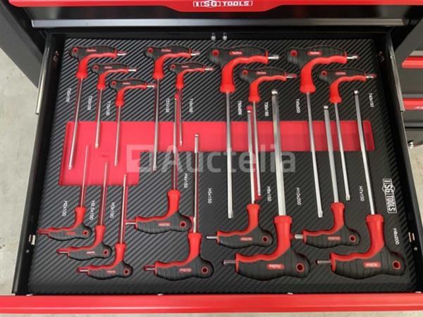 Grote foto gereedschapswagen sg tools 311 delig doe het zelf en verbouw hefwerktuigen