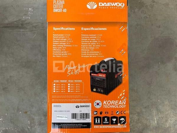 Grote foto plasmasnijmachine daewoo dwcut40 doe het zelf en verbouw hefwerktuigen