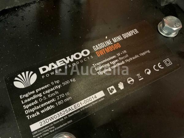 Grote foto daewoo dwfmd500 hydraulische dumper benzine doe het zelf en verbouw hefwerktuigen