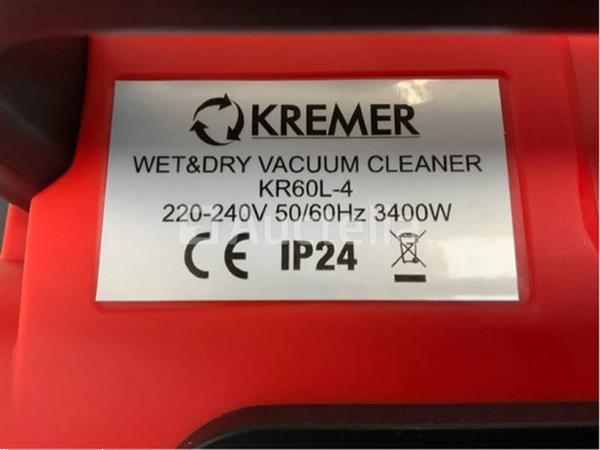 Grote foto industriele stofzuiger kremer kr60l 4 doe het zelf en verbouw hefwerktuigen