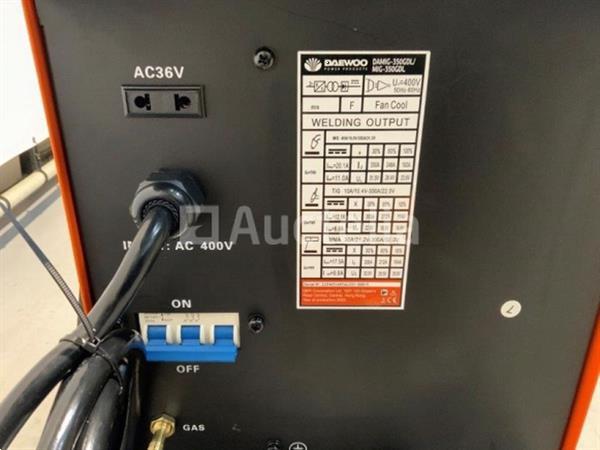 Grote foto daewoo damig 350gdl las apparaat doe het zelf en verbouw hefwerktuigen