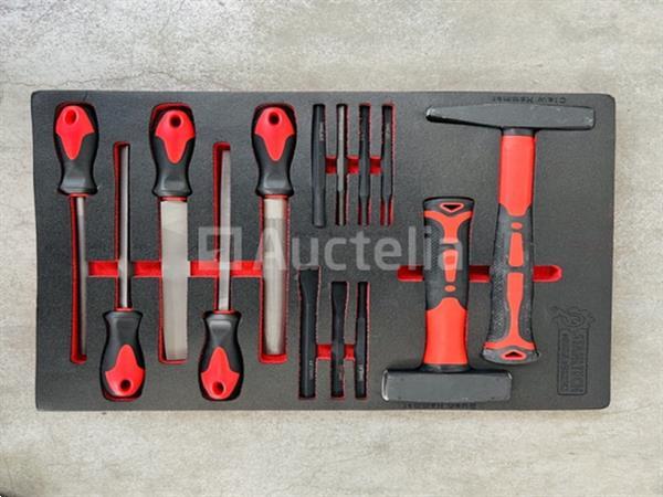 Grote foto stahltech 387 delig gereedschapswagen doe het zelf en verbouw hefwerktuigen