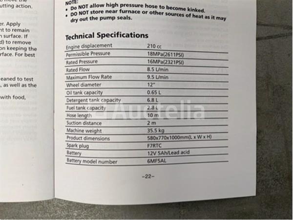Grote foto kremer kr 170b hogedrukreiniger doe het zelf en verbouw hefwerktuigen