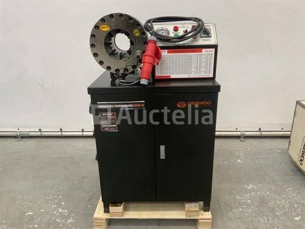 Grote foto daewoo da5100 hc hydraulische slangenpers doe het zelf en verbouw hefwerktuigen