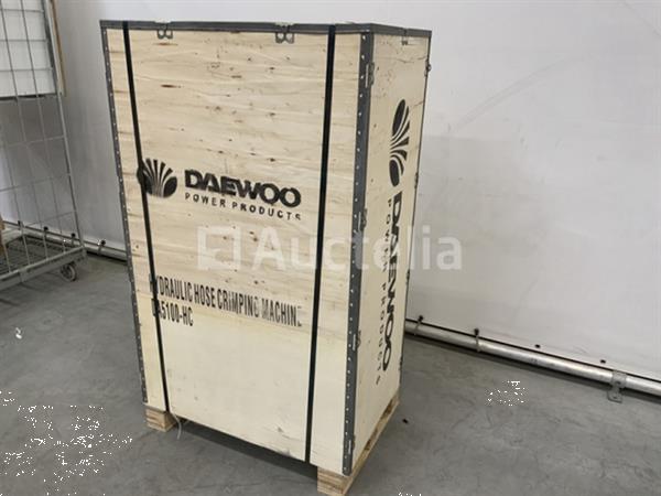Grote foto daewoo da5100 hc hydraulische slangenpers doe het zelf en verbouw hefwerktuigen